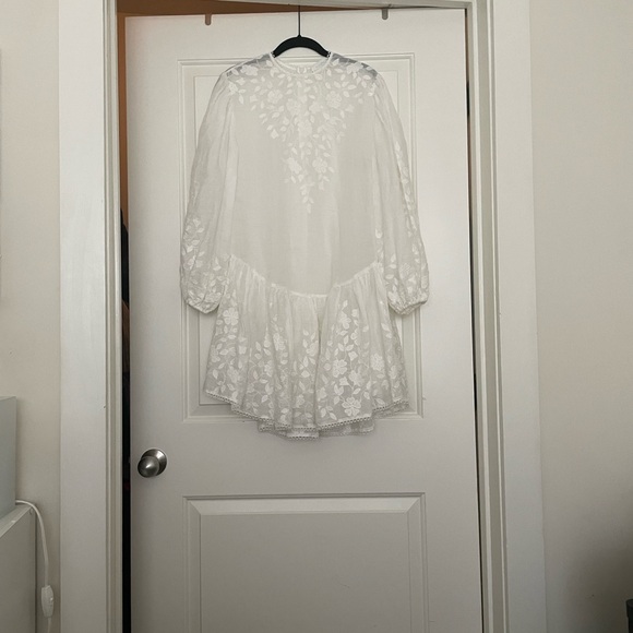 Zimmermann White Floral Dress - Picture 1 of 5